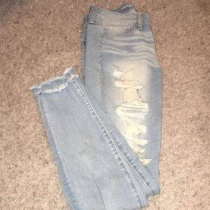 American eagle size 2 super stretch skinny jeans